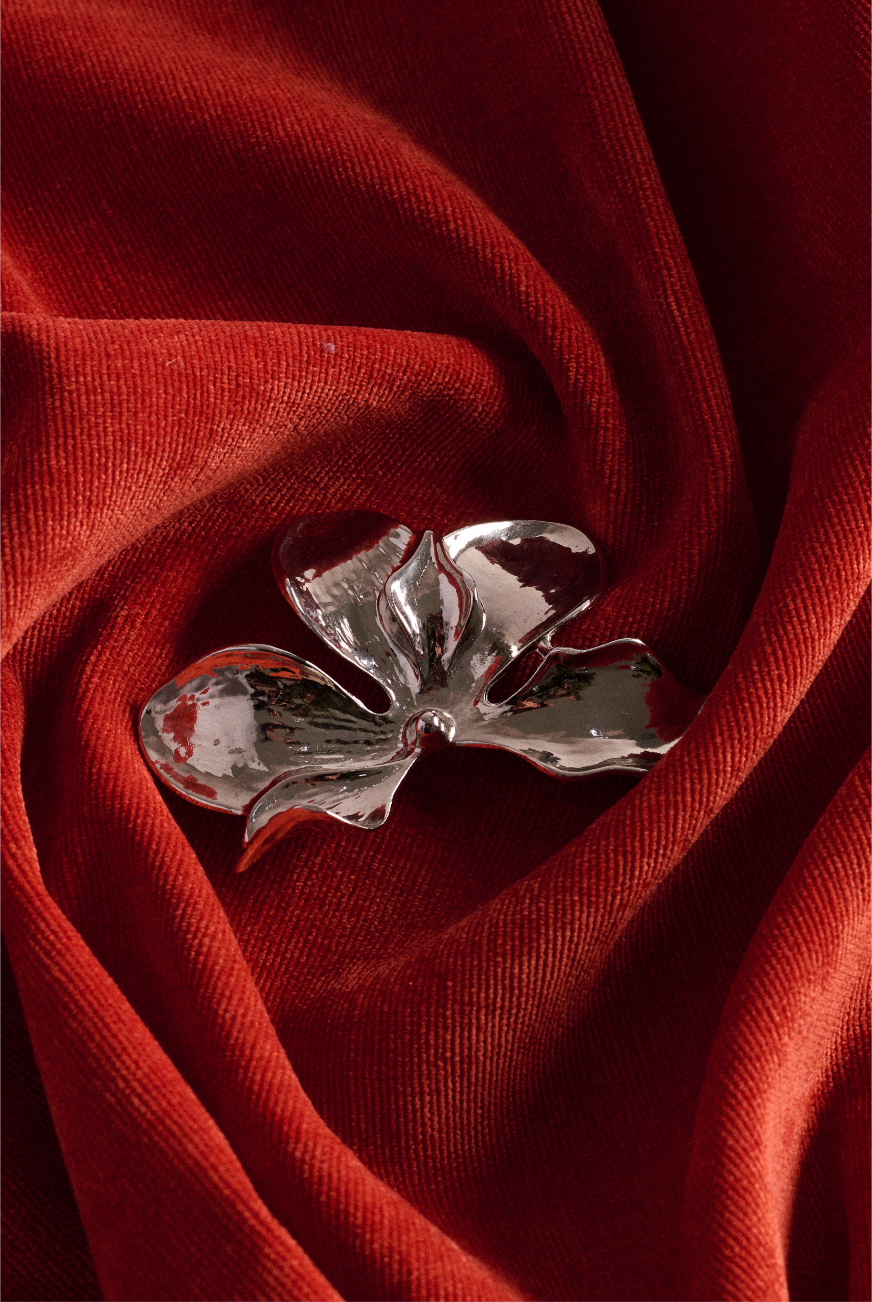 KERONGSANG LEMBAYUNG IN SILVER - Image 3