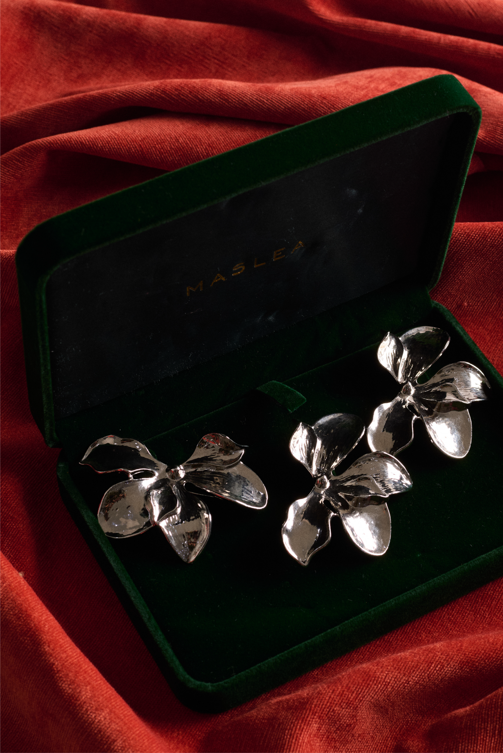 KERONGSANG LEMBAYUNG IN SILVER - Image 2