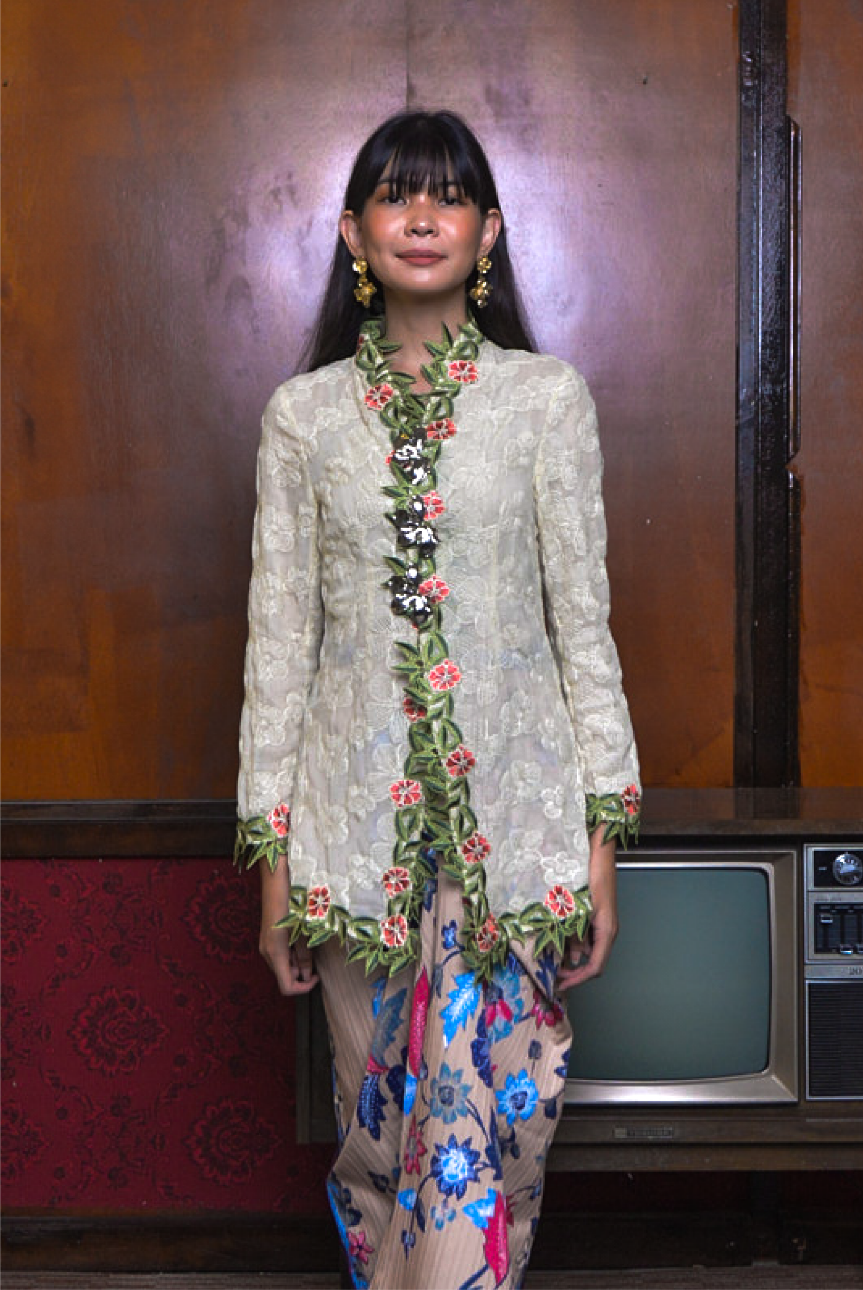 KEBAYA CIK SAL IN YELLOW - Image 2